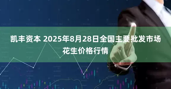 凯丰资本 2025年8月28日全国主要批发市场花生价格行情